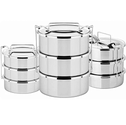 Ланч-бокс 14*06 830мл*3 18/0 арт.360.12799999