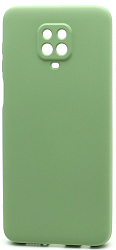 Силиконовый чехол SILICONE CASE New ERA для Xiaomi Redmi Note 9S/Note 9 Pro зеленый