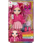 Кукла Рейнбоу Хай Littles Маджента 15 см розовая с аксессуарами RAINBOW HIGH