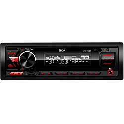 Автомагнитола ACV AVS-932BR красная