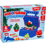 Набор для игры с пластилином «Новогодние угощения», 6 баночек 4320643