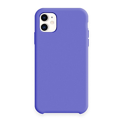 Силиконовый чехол SILICONE CASE для iPhone 11 (03) (синяя)