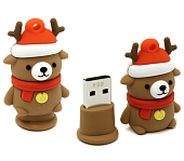 USB  8Gb SmartBuy NY series Медведь Caribou