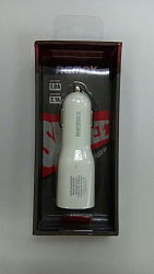 Авто ЗУ 2USB 3.1A REMAX белый, блистер