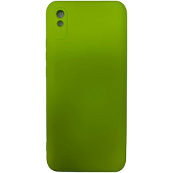 Задняя накладка SILICONE COVER для Xiaomi Redmi 9A №08 Зеленый