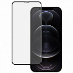 Противоударное стекло KEIS для iPhone 12/12 Pro керамическое, черное, полный клей