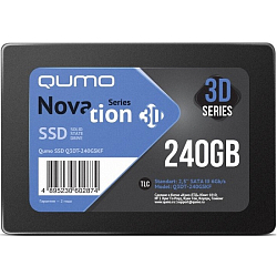 Накопитель SSD 2.5" 240GB QUMO Novation TLC 3D (Q3DT-240GSKF)  2,5"/7 mm R/W 530/450 SM2258XT/SM2259XT OEM