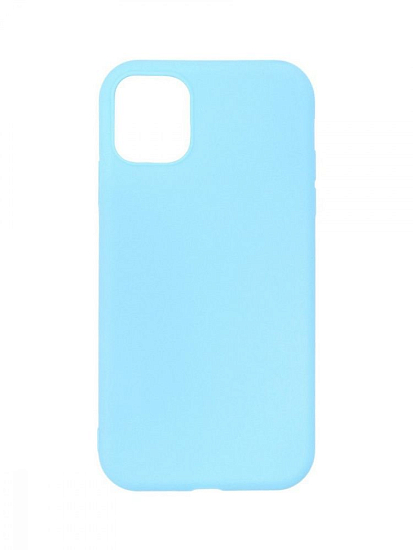 Задняя накладка ZIBELINO Soft Case для iPhone 12 голубой