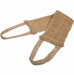 Мочалка из джута БАННЫЕ ШТУЧКИ, лента, 55х12см, medium, для бани и сауны 40366