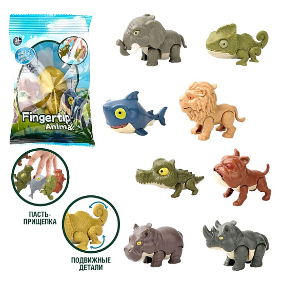 Фигурка животного «Кусачка», 16 видов, цвет МИКС 9728557