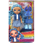 Кукла Рейнбоу Хай Littles Сапфир 15 см голубая с аксессуарами RAINBOW HIGH