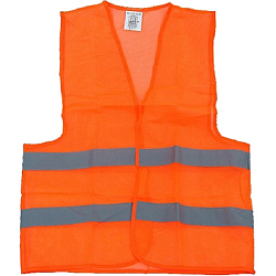 Жилет светоотражающий ОРАНЖЕВЫЙ размер 4XL