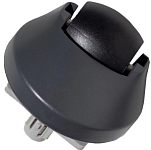 Roborock Переднее направляющее колесо для робот-пылесоса S5 S6 S7 S8/ Q5 Q7 Q8 (черное)