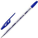 Ручка шарик. синяя 1 мм, чернила ГЕРМАНИЯ, наконечник ШВЕЙЦАРИЯ, 143558