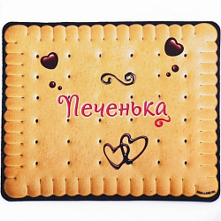 Коврик для компьютерной мыши «Печенька», 22 х 18 см