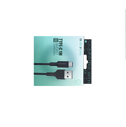 Кабель USB <--> Type-C  1.0м Borofone BX1 черный