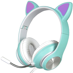 Наушники X30 зеленые