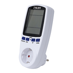 Ваттметр TAISS (измеритель мощности) в розетку 16А