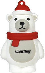 USB 16Gb Smart Buy NY series белый медведь