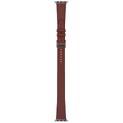Силиконовый ремешок с перфорацией STYLISH для Apple Watch 38/40mm бардовый