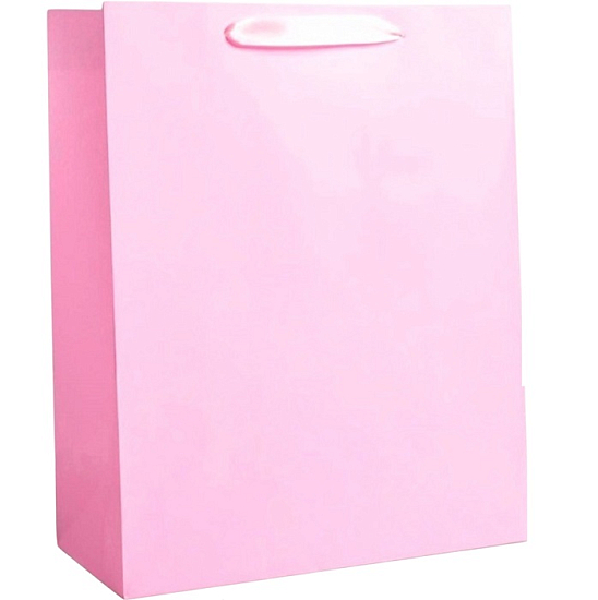 Пакет «Розовый», M 25.5×30×9 см 10786763