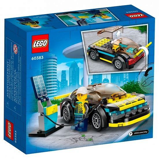 Конструктор LEGO City 60383 Электрический спорткар