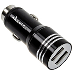 Авто ЗУ 2USB 2.4A AMFOX CCH-11 черное