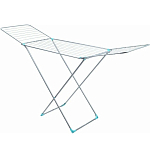 Сушилка 20 для белья цв.СЕРЕБРО напольная складная (200х55х96) СБ2 "НИКА"