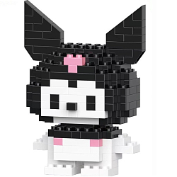 Фигурка-конструктор "Куроми Хеллоу Китти" ч/б 16