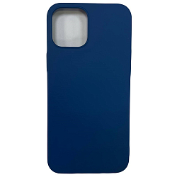 Задняя накладка GRESSO. Коллекция Марбл для iPhone 12/12 Pro голубой