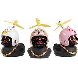 Утка с пропеллером, цвет черный, МИКС