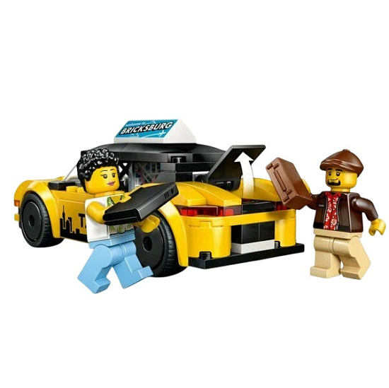 Конструктор LEGO City 60487 Желтое такси