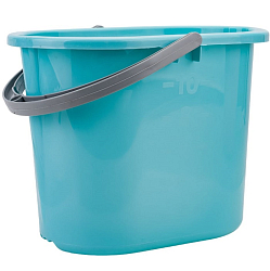 Ведро для мытья полов HAUSMANN HM-1084, 10л, мятный