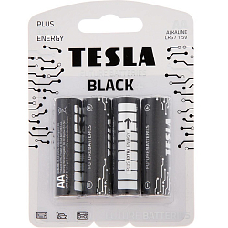 Элемент питания TESLA BLACK+ LR06 BL-4 (4/48/480/25920)