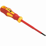 Отвертка шлицевая диэлектрическая Master SL4x100 мм 1000В EKF