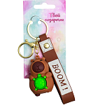 Брелок «Капибара с черепашкой», резина, 3.7×3.7×5.5 см 10498932