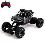 Машинка на п/упр «Джип. Покоритель вершин», 1:20, св эфф, серый 9932943