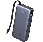 Внешний АКБ UGREEN PB550 (55996B) (20000mAh) серый космос