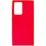 Cиликоновый чехол NONAME для Samsung Galaxy Note 20Ultra (Красный), матовый