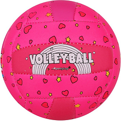 Мяч волейбольный, ПВХ, машинная сшивка, 18 панелей, размер 2 7560499