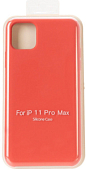 Силиконовый чехол SILICONE CASE для Iphone 11 Pro Max  №13 тёмно-оранжевый