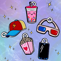 Набор с шармами, 5 шт. 9019598