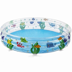 Бассейн надувной 152х30см BESTWAY "Подводный мир" 282л, от 2 лет (51004)
