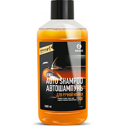 Автошампунь GRASS Auto shampoo, апельсин, 1л, для ручной мойки