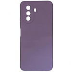 Задняя накладка ZIBELINO Soft Matte для Huawei Nova Y70 4G (фиолетовый) с микрофиброй