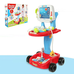 Набор доктора в тележке «Лечим быстро», 17 предметов 3558269