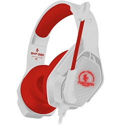 Наушники PANTEON GHP-280 бело-красные