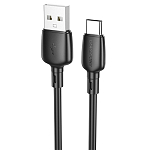 Кабель USB <--> Type-C  1.0м BOROFONE BX93 Super power, черный, 3A, PD27Вт