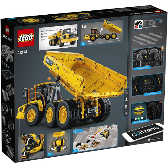 Конструктор LEGO Technic 42114 Самосвал Volvo 6х6 УЦЕНКА