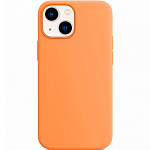 Силиконовый чехол SILICONE CASE с MagsSafe для iPhone 13, оранжевый